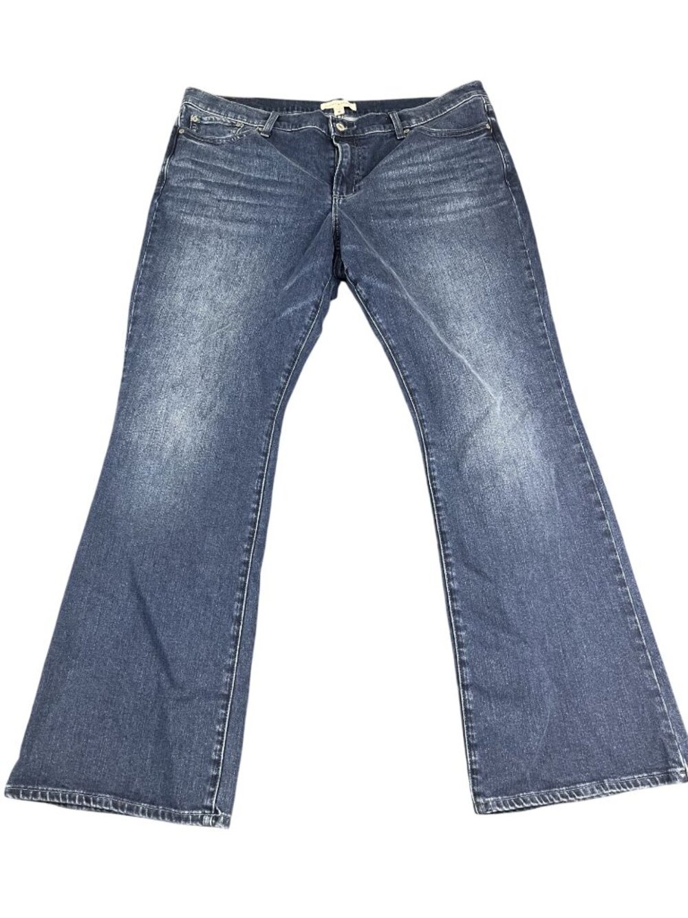 Lucky Brand Sweet Mid Rise Bootcut Jeans Size 18/34R Dark Wash Womens